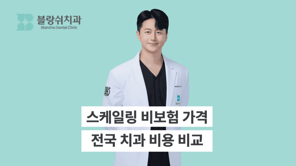 스케일링 비보험 가격