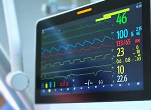 睡眠治療中の生体信号をリアルタイムでモニタリング