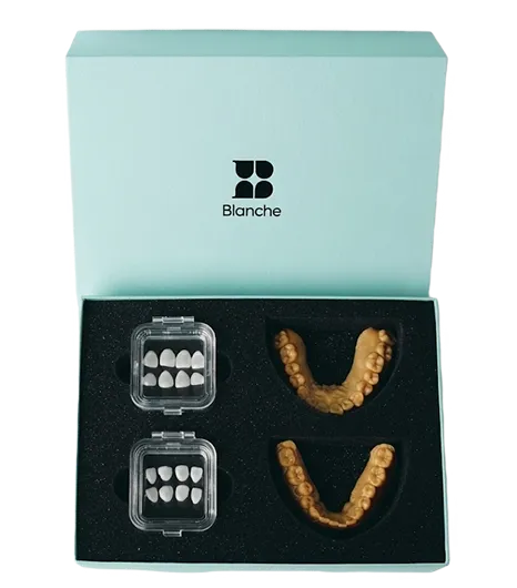 작품처럼 완성된 미소를 상징하는 Masterpieces 패키지 이미지