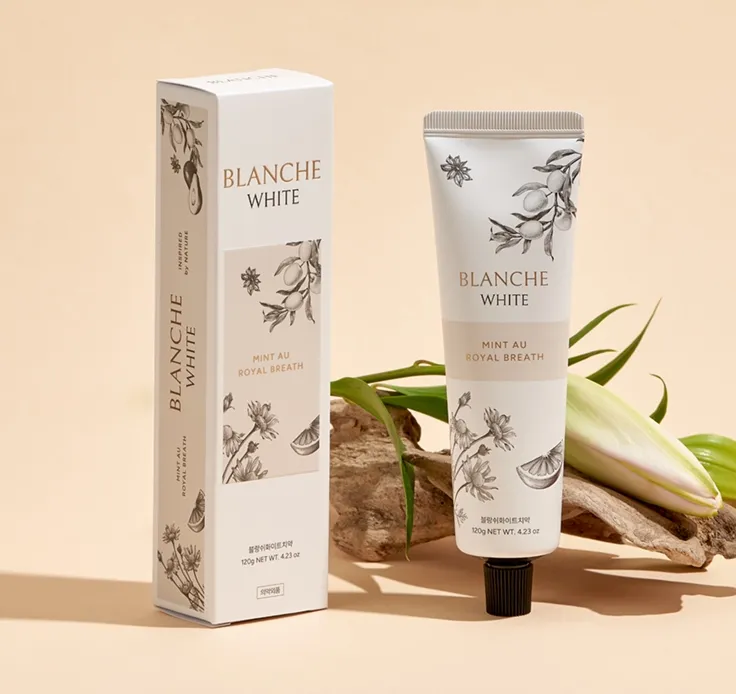 블랑쉬 화이트 홈케어 치아미백 제품, 치과 미백 후 효과를 집에서도 오래 유지하도록 설계된 미백 치약