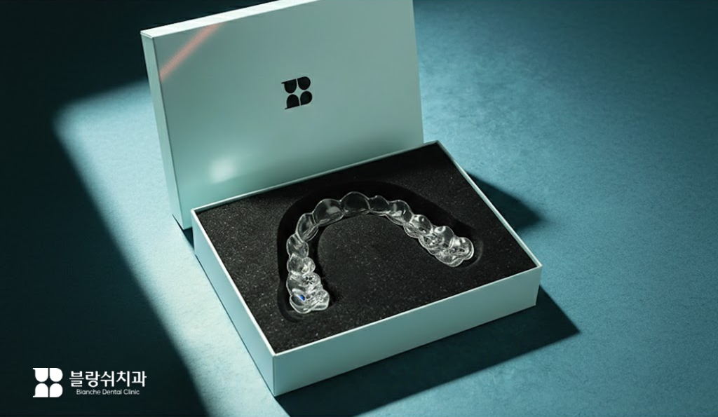 투명교정으로 인기많은 블랑쉬치과의 인비절라인 치아교정 패키지 사진