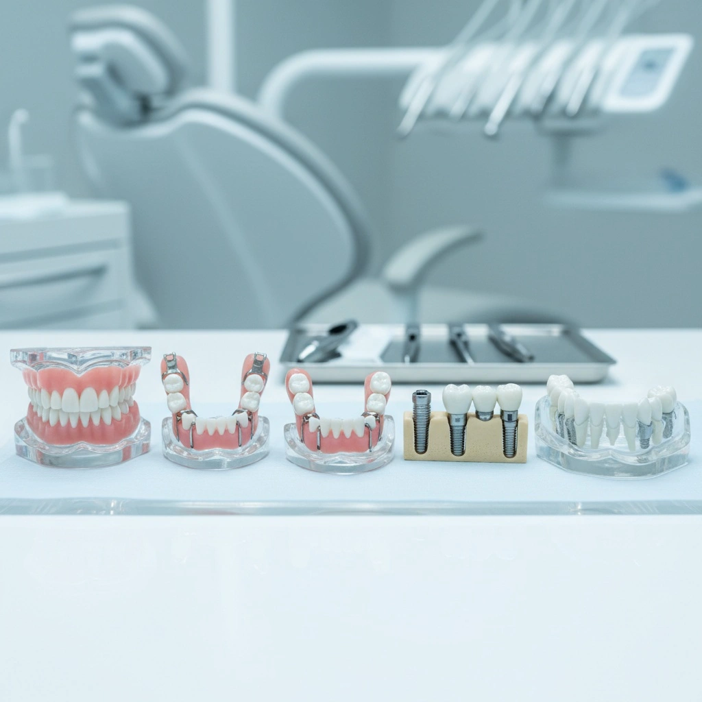 高齢になったときの入れ歯・ブリッジとの比較と選び方