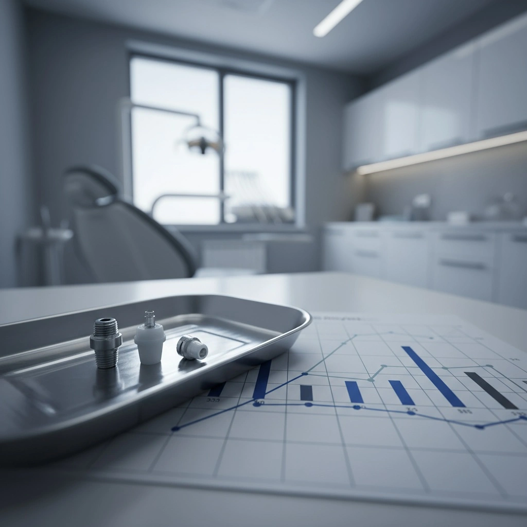 픽스처 및 어버트먼트 파절 시 재시술 비용 분석