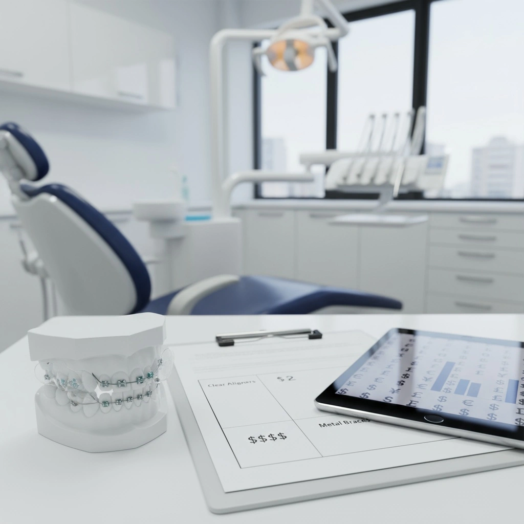 下の歯の歯並び矯正にかかる期間と費用の目安