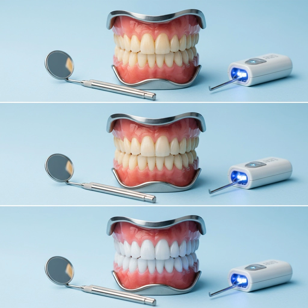ホワイトニング効果が出るまでの期間と持続期間の目安