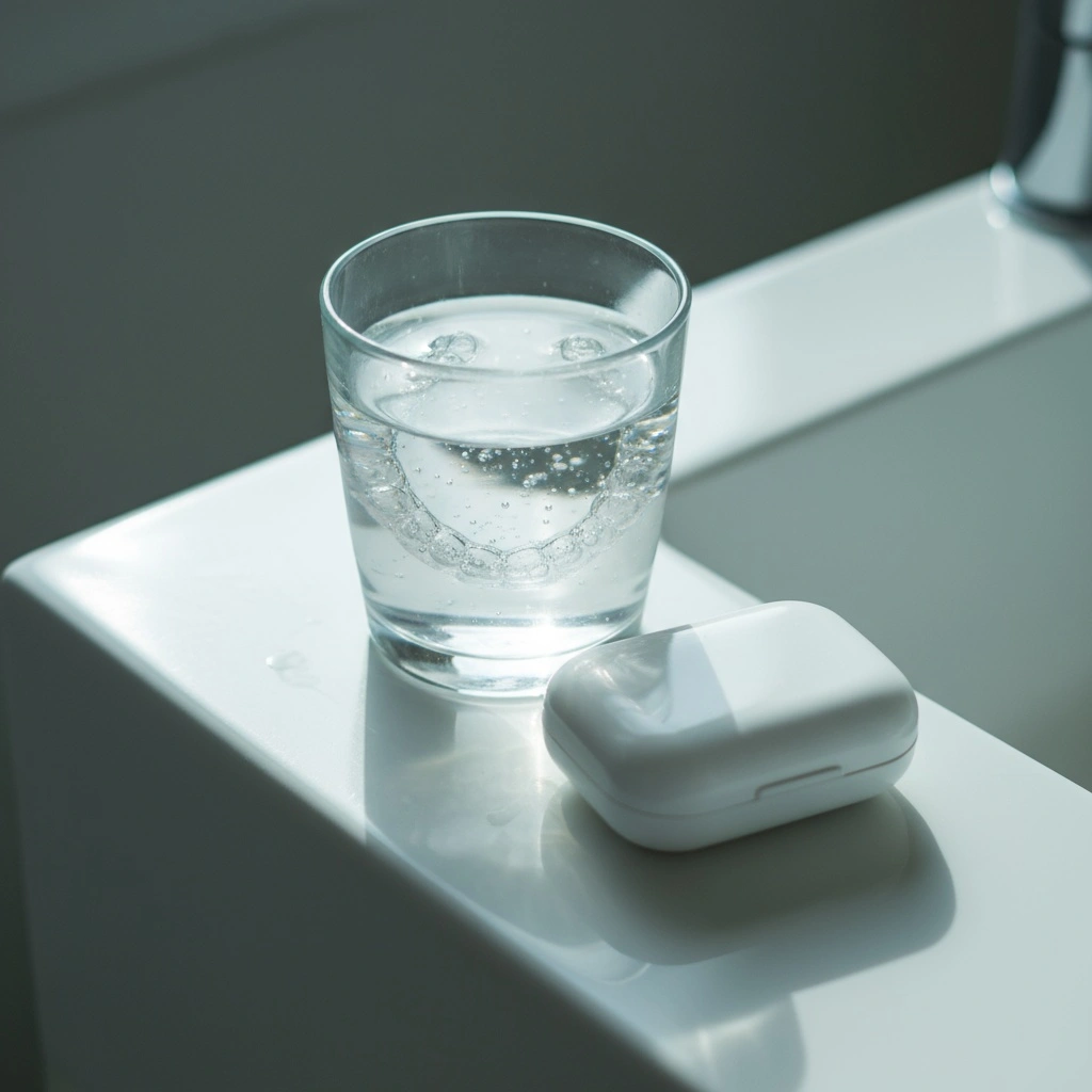 치아 교정 유지 장치 세척 및 관리 방법