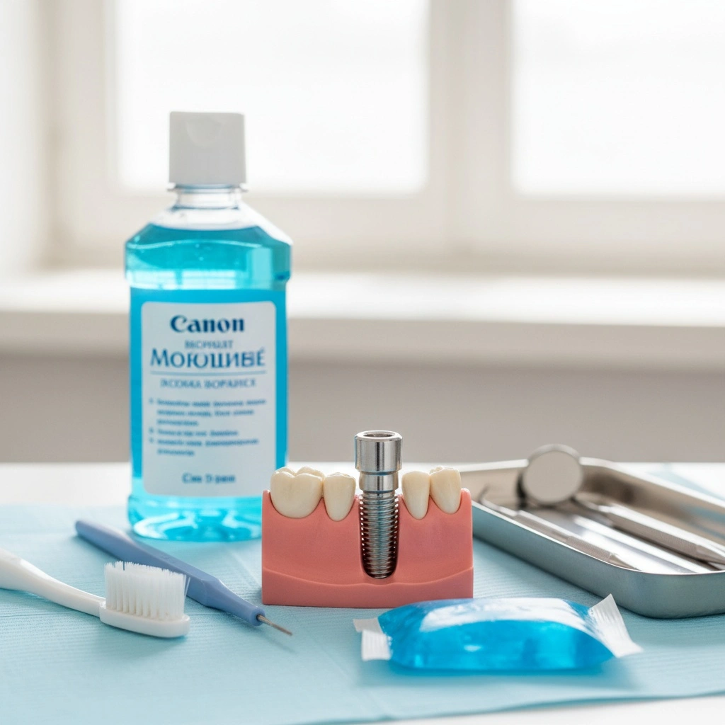 임플란트 나사 식립 후 염증의 관리 및 재발 예방 방법