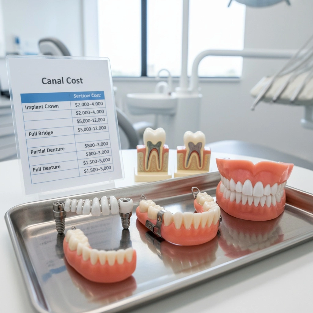 インプラント相場と他治療法の費用比較:ブリッジ・入れ歯との違い