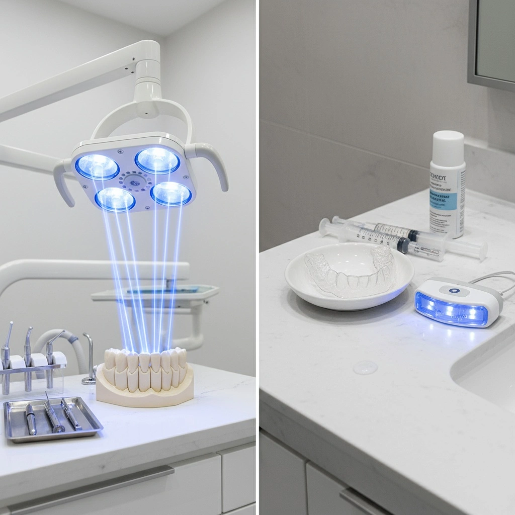 치과 미백 vs 홈 미백 가격 비교 및 효과 차이