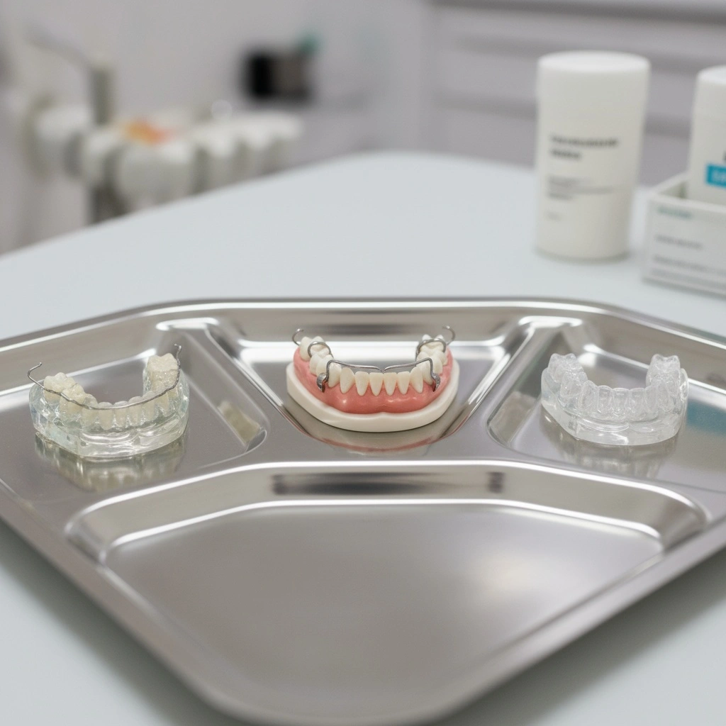 치아 교정 유지 장치의 종류와 특징
