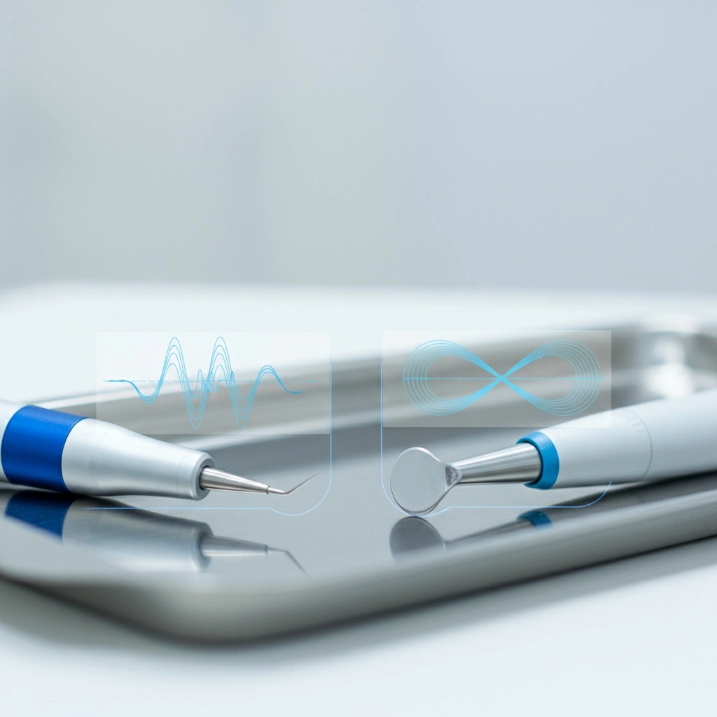 超音波スケーラーの種類と特徴:ピエゾ式とマグネット式の違い