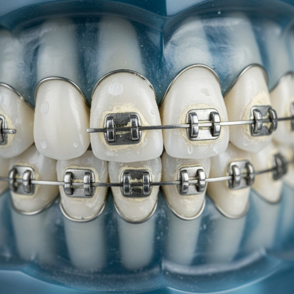 치아 교정 중 충치가 발생하는 주요 원인과 고위험 요소