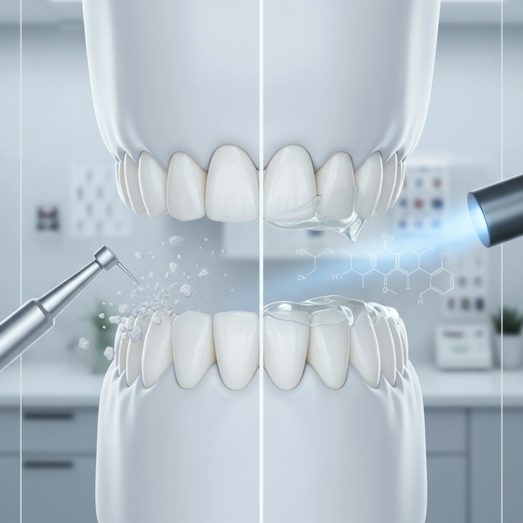치아 미백과 스케일링, 뭐가 다를까?