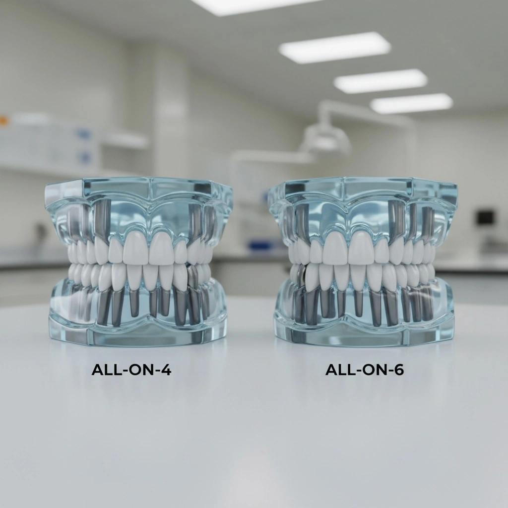 올온포 vs 올온식스 풀아치 임플란트 방식별 장단점 분석