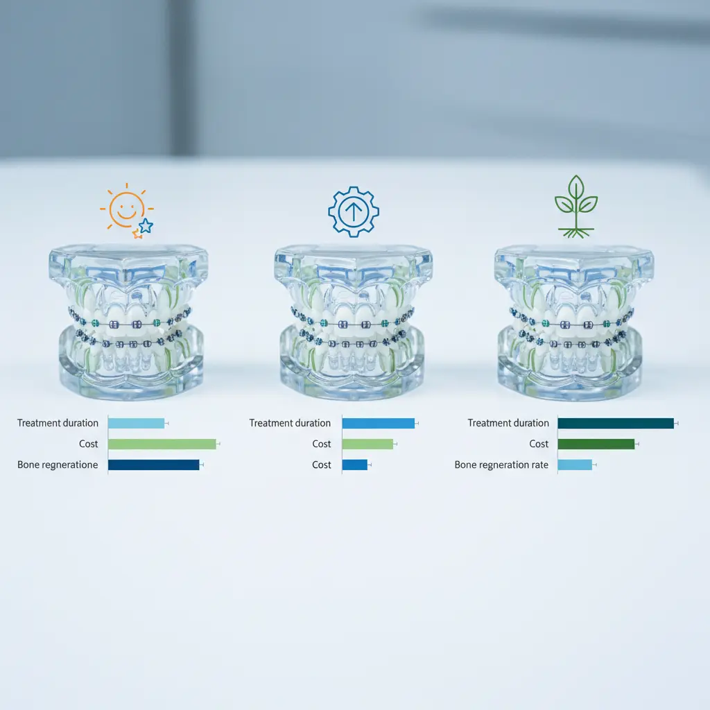 연령별 치아 교정 나이 비교표: 기간·비용·효과의 차이