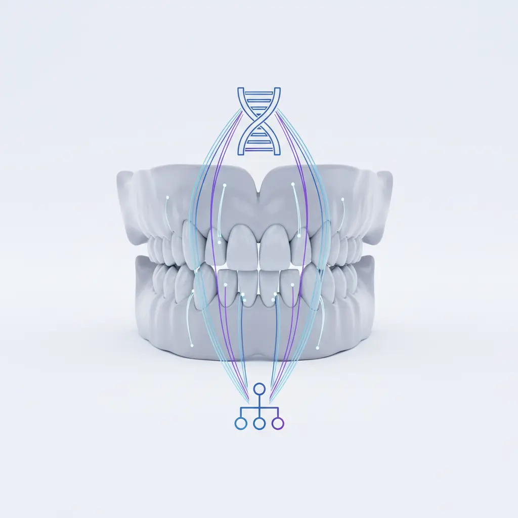 生まれつき歯並びがいい人を作る「遺伝的要因」と顎の形態