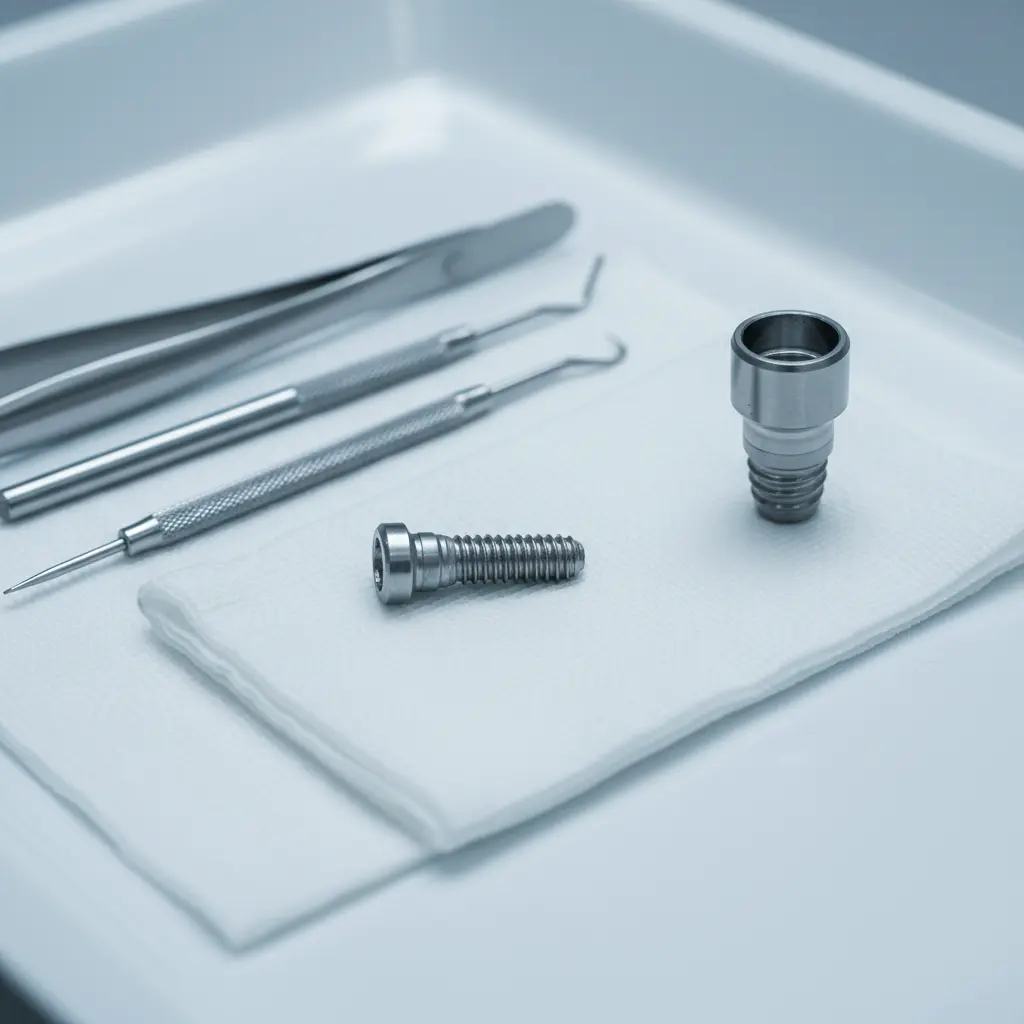 インプラント体が外れたときの緊急対処と受診の目安