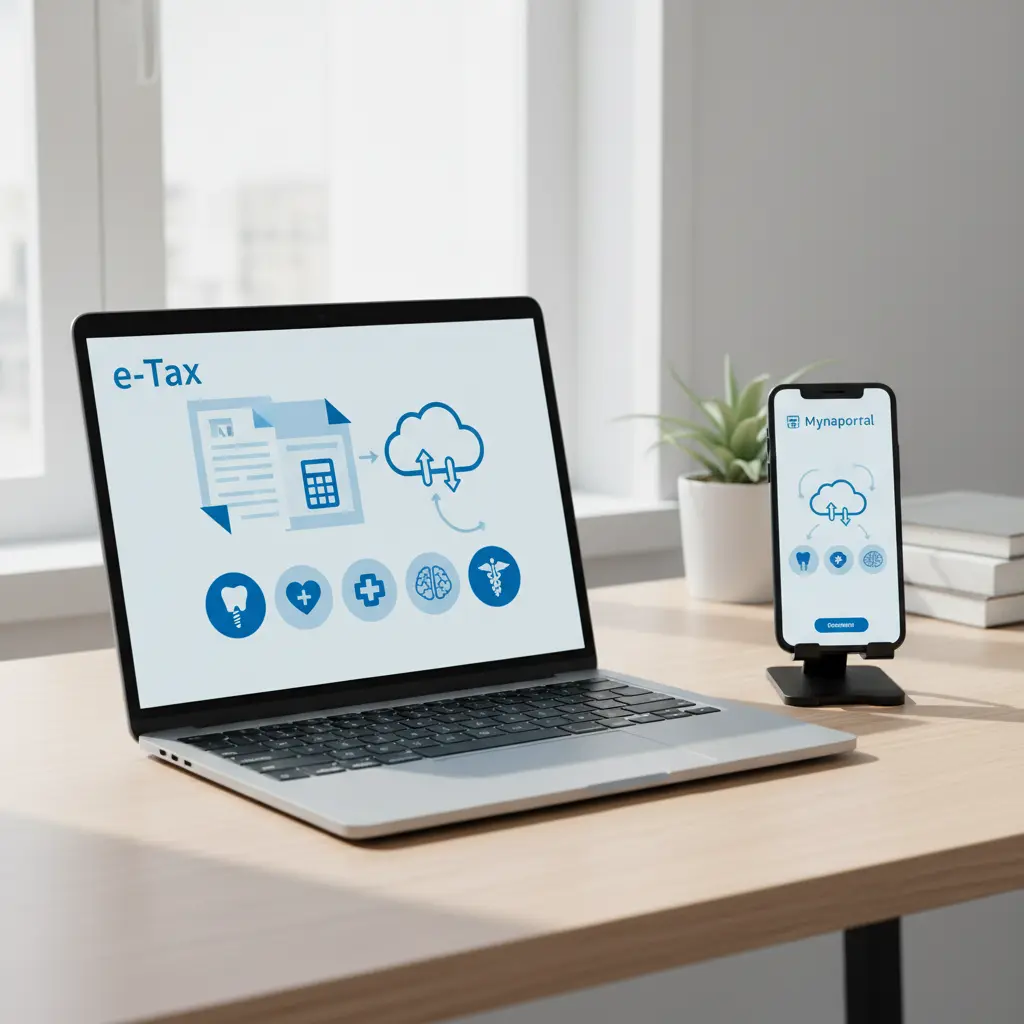 e-Taxやマイナポータルを使ったインプラントの申告方法