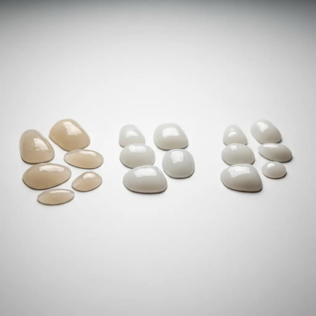 ラミネートべニアの素材と種類の違い