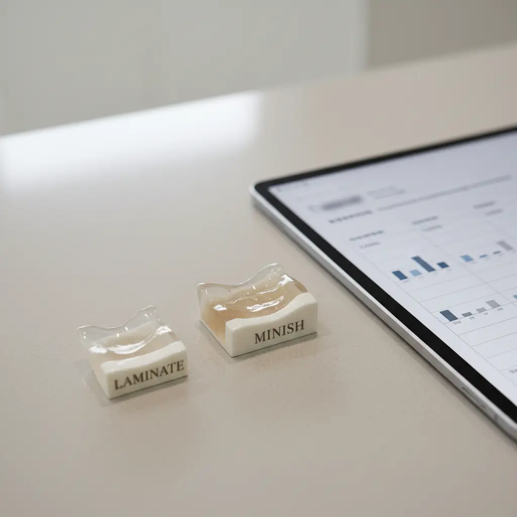 라미네이트와 미니쉬 시술비용 및 예산별 선택 기준