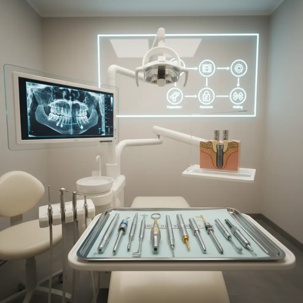 インプラント一本だけの治療の流れと期間