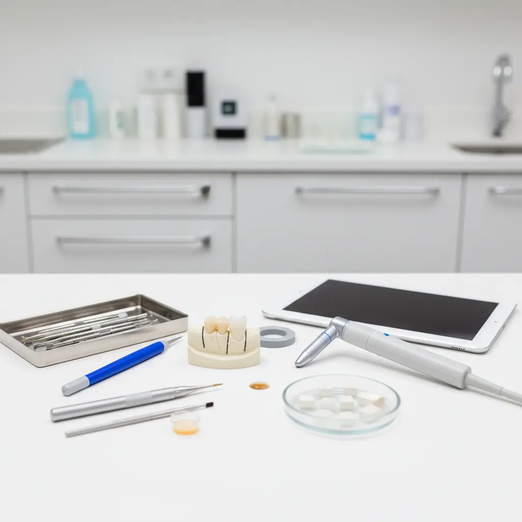 ラミネートベニア1本の治療工程と通院回数