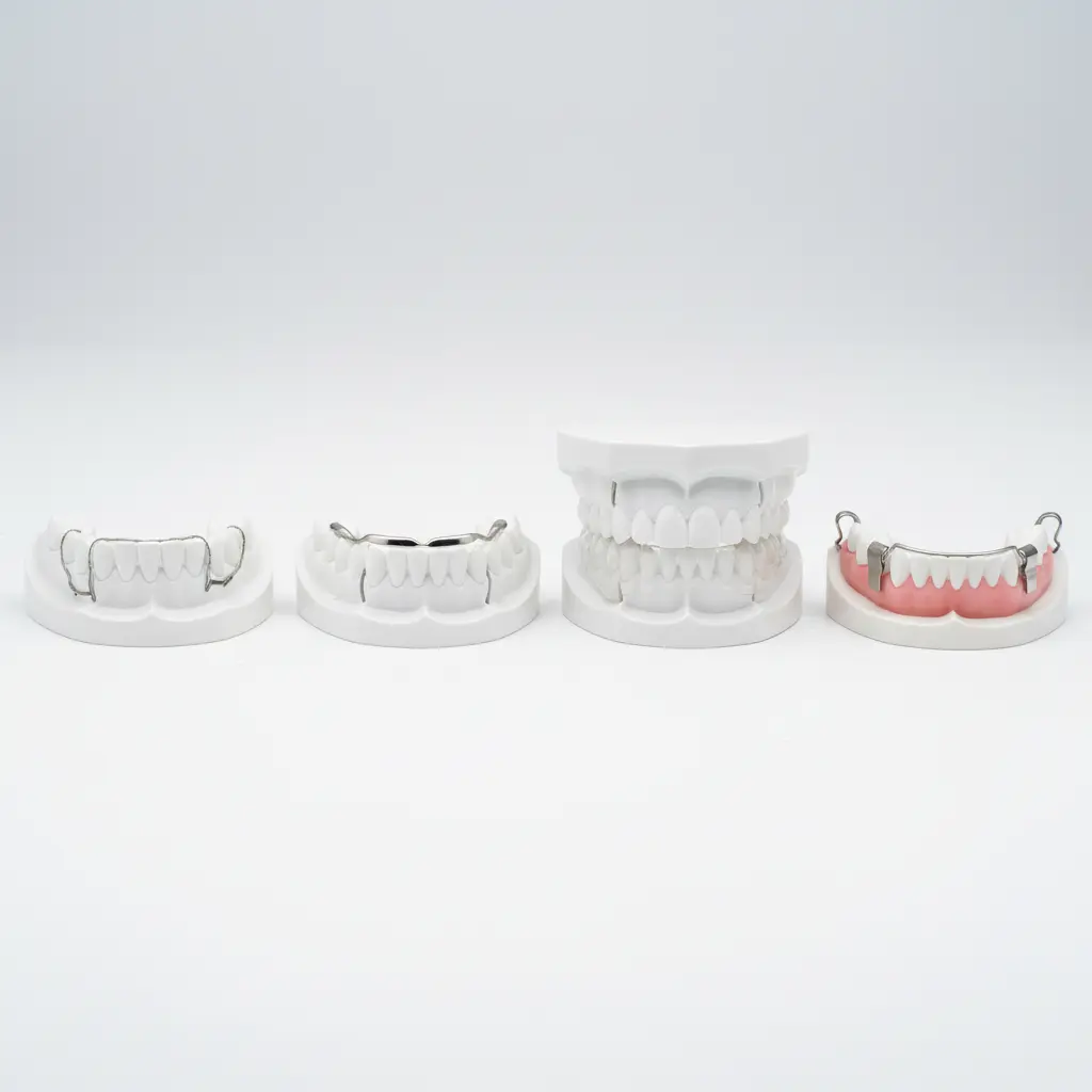 치아교정 유지장치 종류별 특징과 평생 착용 가능성 비교