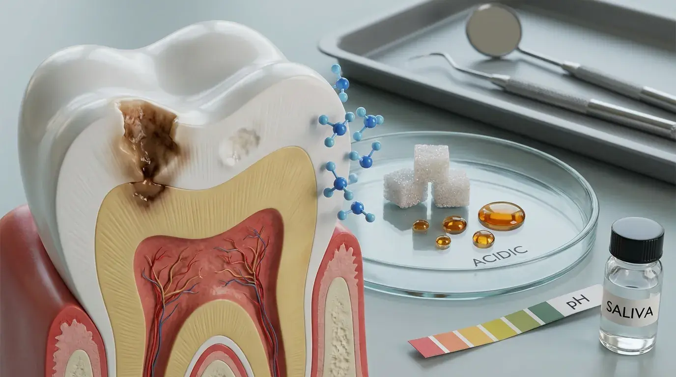 충치 진행 속도에 영향을 주는 주요 요인 분석