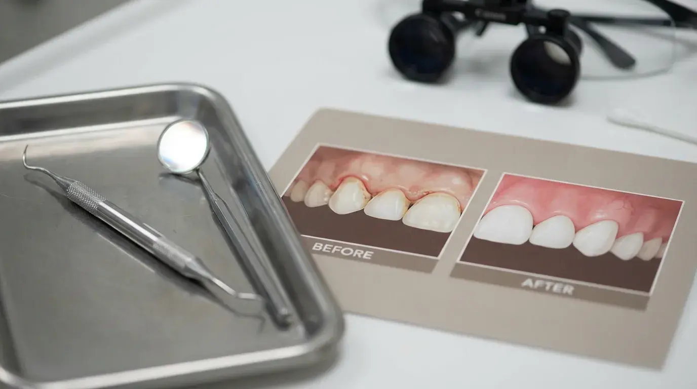 스케일링 전후에 발생하는 시림과 잇몸 출혈, 통증의 원인