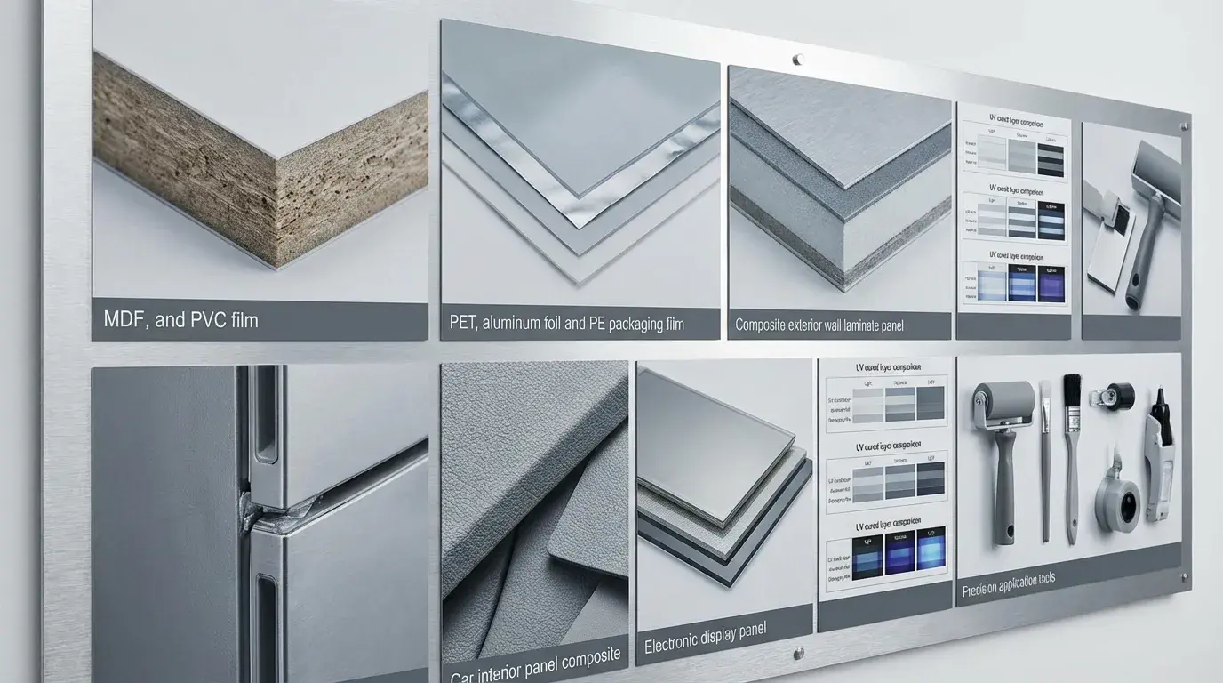 산업별 라미네이트 접착제 적용 사례 및 최적 선택 가이드
