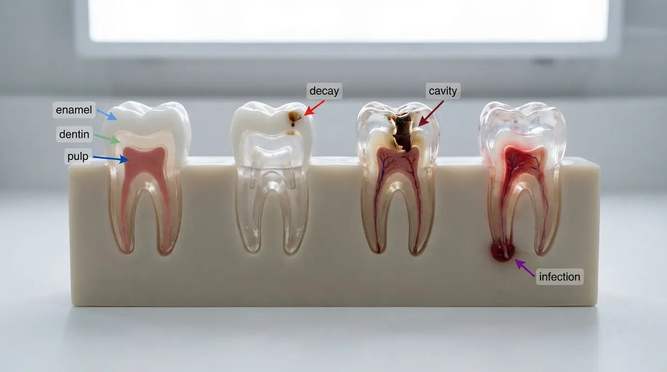 충치 방치 시 진행 단계별 변화와 주요 증상