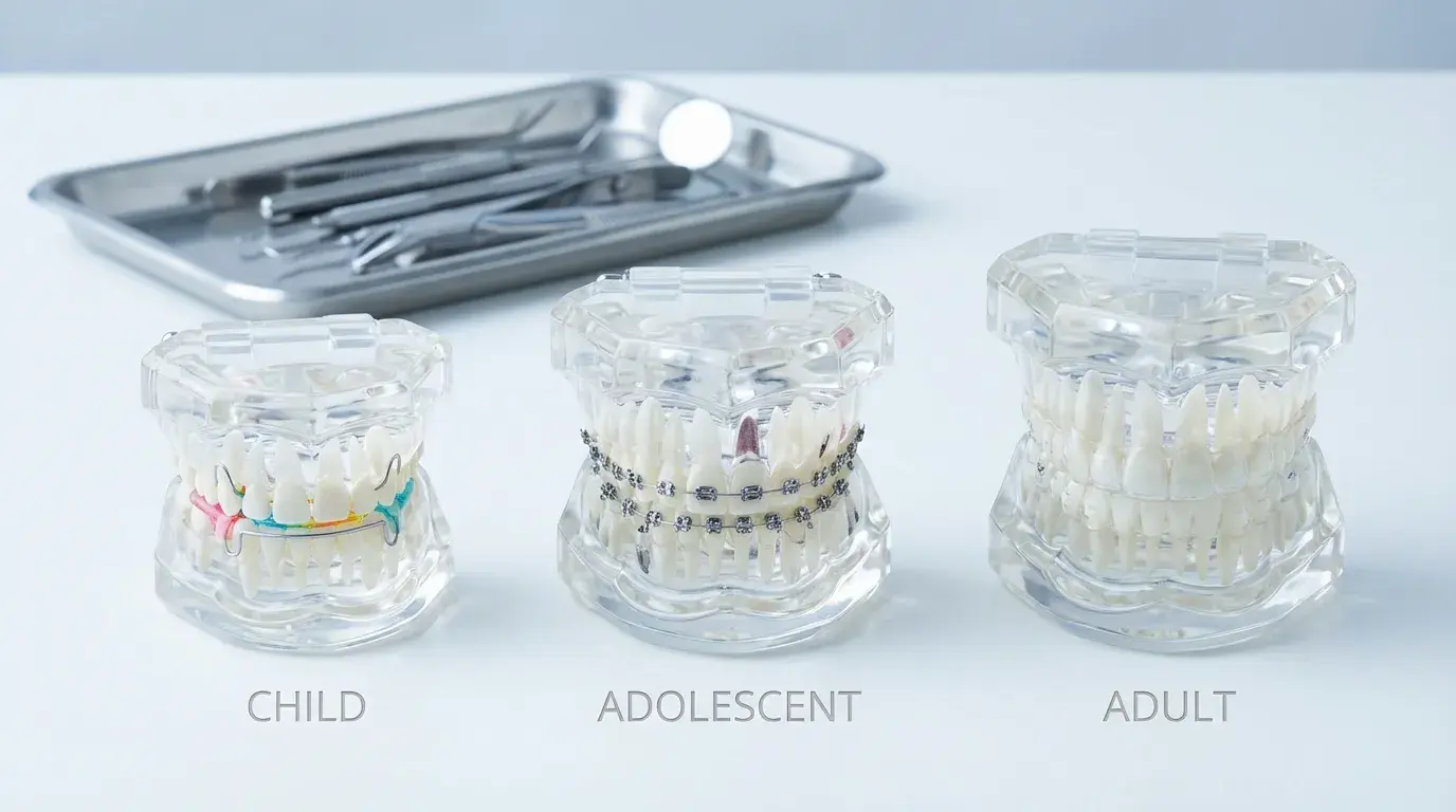 연령대별 치아교정 시기와 특징