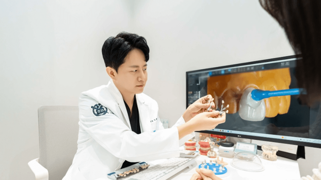 虫歯治療の選択基準1: 治療についての十分な説明を強調する画像