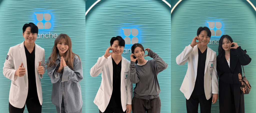 ブランシュ歯科 芸能人ラミネート事例