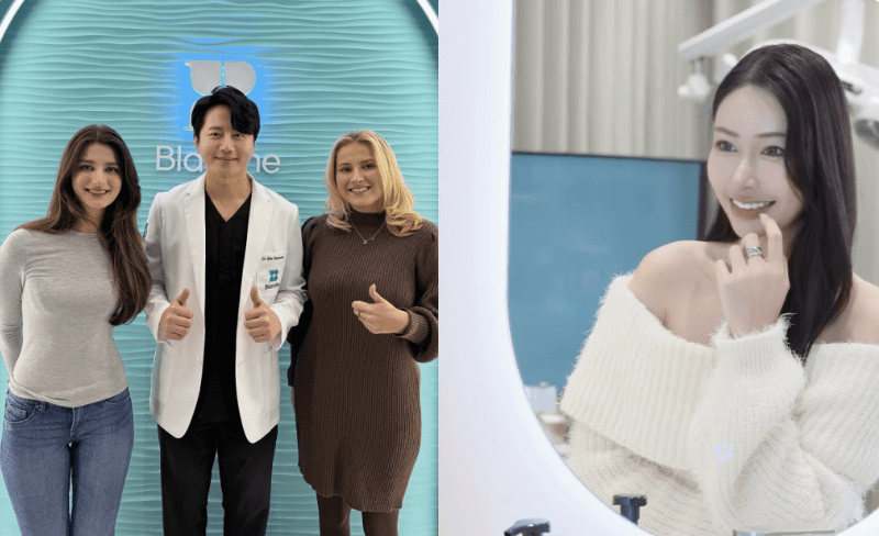 블랑쉬치과 해외 환자 방문 모습
